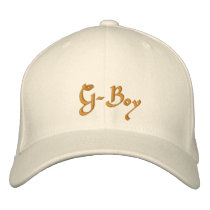 G-Boy Embroidered Baseball Caps