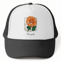 G for Gerberas Flower Monogram