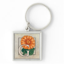 G for Gerberas Flower Monogram