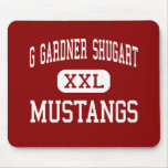 G Gardner Shugart - Mustangs - Temple Hills mousepads