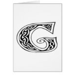 G GREETING CARD