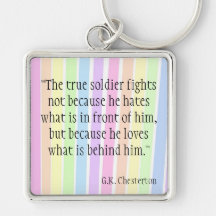 G.K. Chesterton Key Chain