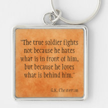 G.K. Chesterton Key Chain