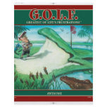 G.O.L.F. GREATEST OF LIFE'S FRUSTRATIONS flyers