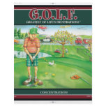G.O.L.F. GREATEST OF LIFE'S FRUSTRATIONS flyers