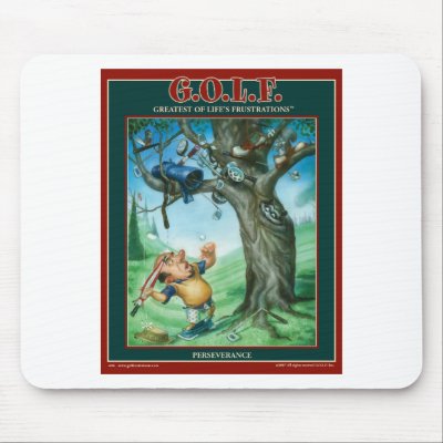 G.O.L.F. GREATEST OF LIFE`S FRUSTRATIONS Mouse Pads