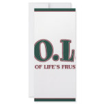 G.O.L.F. GREATEST OF LIFE'S FRUSTRATIONS rack cards