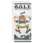 G.O.L.F. GREATEST OF LIFE'S FRUSTRATIONS rack cards