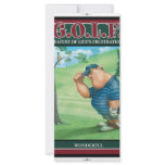 G.O.L.F. GREATEST OF LIFE'S FRUSTRATIONS rack cards