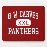 G W Carver - Panthers - High - Houston Texas mousepads