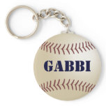 Gabbi Baseball Keychain