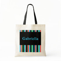 Gabriella Pretty Striped Tote Bag