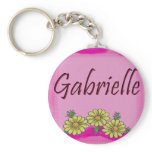 Gabrielle Daisy Keychain