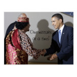 Gaddafi Gadhafi Obama One Mistake at the Time Post Cards