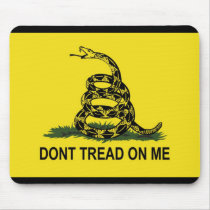 Gadsden Flag Dont Tread On Me Mousepad