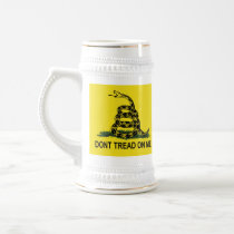 Gadsden Flag Dont Tread On Me Stein Coffee Mug