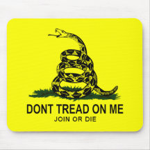 Gadsden Flag Mouse Pad