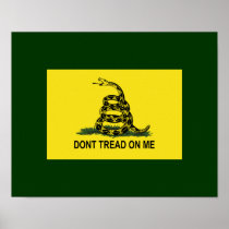 Gadsden flag poster