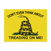 Gadsden Flag updated Post Cards