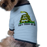 Gadsden Snake Don't Tread On Me pet clothing