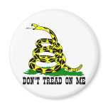 Gadsden Snake Don't Tread On Me magnets
