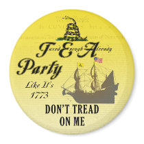 Gadsden - Tea Party Like It's 1773 Magnet