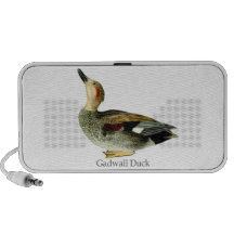 Gadwall Duck Notebook Speaker
