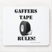 Gaffers Tape Rules Mousemats