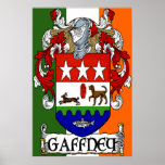 Gaffney Coat of Arms Print
