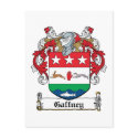 Gaffney Family Crest postcards