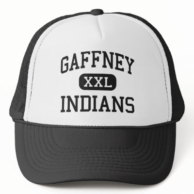 Gaffney - Indians - High - Gaffney South Carolina Trucker Hat by customteamsportswear
