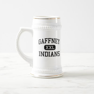 Gaffney - Indians - High - Gaffney South Carolina Mug by customteamsportswear