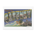 Gaffney, South Carolina - Large Letter Scenes postcards
