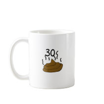 Gag Gift "30th Birthday" Mugs