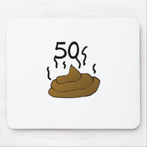 Gag Gift "50th Birthday" Mouse Pad