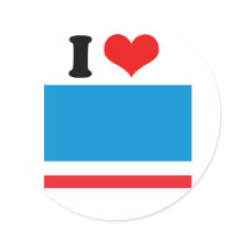 Gagauzia Round Sticker