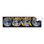 GAIA bumper stickers