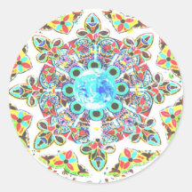 Gaia Glass decal Stickers
