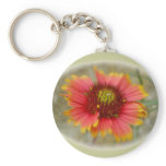 Gaillardia Wildflower (Blanket Flower) Tote Bag Key Chains
