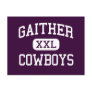 Gaither - Cowboys - High School - Tampa Florida Post Card