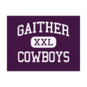 Gaither - Cowboys - High School - Tampa Florida postcards