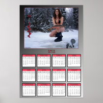 Gal Holding Arctic Char Poster Calendar