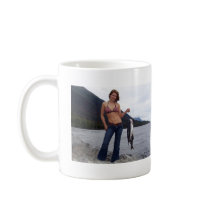 Gal Holding Pink Salmon Stringer Mug