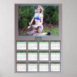 Gal with a Deer Poster Calendar posters