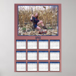 Gal with Pheasants Poster Calendar posters