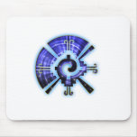 Galactic buttefly mouse pad