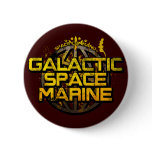 Galactic Space Marine Badge buttons