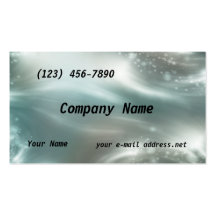 Galactic Storm Business Card Template