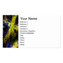Galactic Vapours Business Card Template