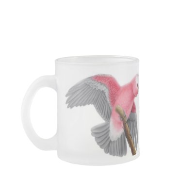 Galah Cockatoo Mug by twopurringcats
